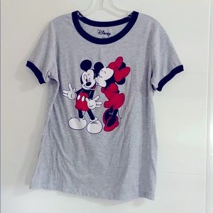 Disney Ringer Tee Size Large L